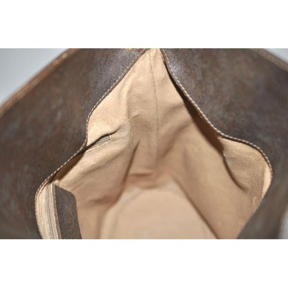 Gucci Accessory Col brown Guccissima print bucket bag w stripe - Picture 5 of 10